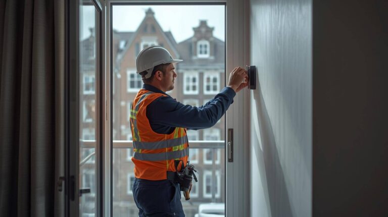 Professional electrician working - Noord Holland