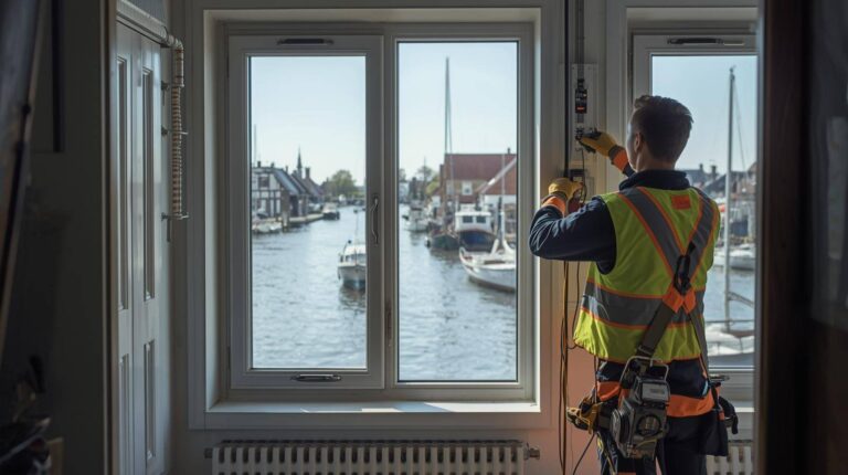 Professional electrician working - Zuid Holland